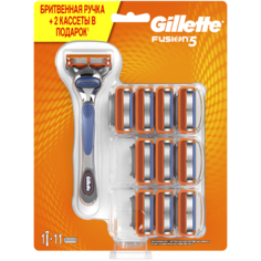 Бритвенный станок Gillette Fusion5, 9+2 шт