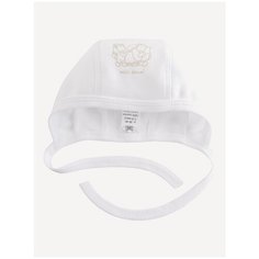 Чепчик Наша мама размер 40-42(68), белый