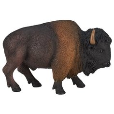 Фигурка Mojo Wildlife Американский бизон 387024, 7 см
