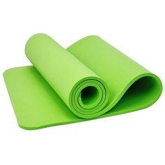 Коврик для йоги 183х61х1, зелёный Icon