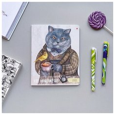 Тетради 48 листов "особо важные коты". Набор 5 шт. Цена за 5 штук. Альт