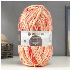 Пряжа "Мерцающая ровница" 25% шерсть, 73% акрил, 2% метанит 170м/200гр (1267 М) 1моток 5435038 Пехорка