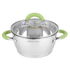 Mercury Кастрюля с крышкой MercuryHaus 3 л 20х10 см MC-7092