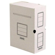 Attache Архивный короб, гофрокартон, 256х100х320 мм, 5 штук белый