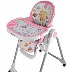 Стульчик для кормления детский Farfello Grace Розовый