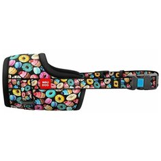 WauDog Nylon Намордник, рисунок "Пончики" (размер №4, обхват 35-43 см)