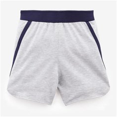 Шорты регулируемые дышащие для детской гимнастики серые DOMYOS Х Decathlon Серый/Синий Графит 113-122cm 5-6Л
