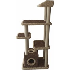 Комплекс с домиком для кошки "Хани" Мягкая лапка