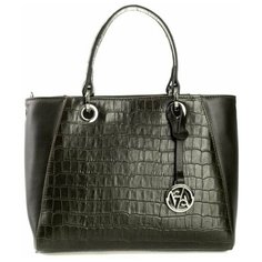 Сумка женская AFINA 493 олив. крок. л