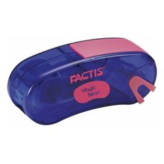 Точилка ручная пластиковая с ластиком Factis Magic Bean (1 отверстие, с контейнером) (F4715215)