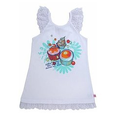 Майка Sweet Berry, размер 104, белый