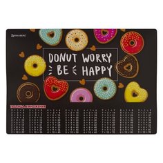 Коврик настольный Brauberg "Donut", А3, 46х33см, пластик, 5шт. (270399)