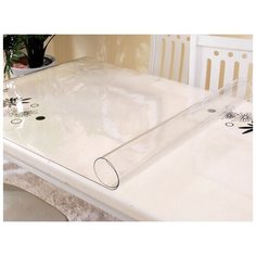 Скатерть Самобранка Гибкое стекло ПВХ 120x60cm Катрина