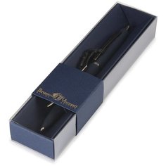Ручка В футляре "SAN REMO" автоматическая 1,0 ММ, синяя (темно- синий корпус, синяя коробка) Bruno Visconti
