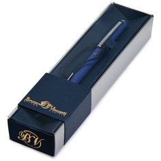 Ручка В футляре "PALERMO" автоматическая 0.7 ММ, синяя (синий корпус, синяя коробка) Bruno Visconti