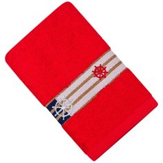 Полотенце калипсо красное Бамбук 70%/Тенсель 30%, 50х90, Красный Tana