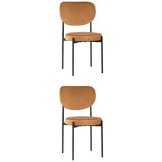 Комплект обеденных стульев 2 шт Барбара, велюр терракотовый Stool Group