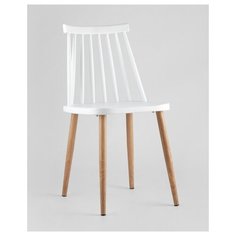 Комплект стульев для кухни 2 шт Морган, пластиковый, белый Stool Group