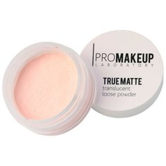 ProMAKEUP Laboratory пудра рассыпчатая финишная прозрачная TRUE MATTE 1001