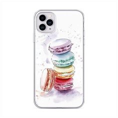 Силиконовый чехол "Пирамидка макарони 2" на Apple iPhone 11 Pro / Айфон 11 Про Case Place