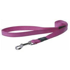 Rogz поводок для крупных собак размер L серии Utility длина 1,4 м розовый