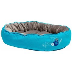 Лежак для собак и кошек Rogz Snug Pod CPM 56х39х13 см голубой
