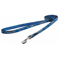Поводок для собак Rogz Fancy Dress JellyBean S navy zen 1.8 м 11 мм