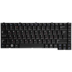 Клавиатура для ноутбука Samsung R60, R70, R508, R509, R40, R40+ Series. Г-образный Enter. Черная, без рамки. PN: V072260HK1