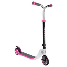 Детский городской самокат GLOBBER Foldable Flow 125, бело-розовый