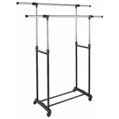 Напольная вешалка Уютомания УЮТ-3002 черный/серебристый