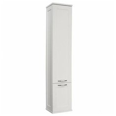 Шкаф-колонна AQUATON Леон 1A186503LBPS0 312x325x1602 подвесная, бельевая корзина, дуб белый Акватон