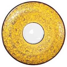 Блюдце Wilmax Splash Saucer WL‑667 14 см, желтый