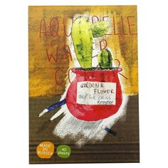 Альбом для акварели Кройтер Flower 29.7 х 21 см (A4), 180 г/м², 40 л.