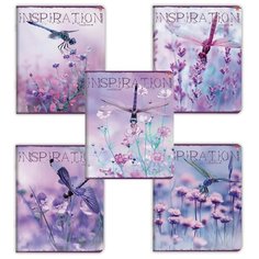 Альт Упаковка тетрадей Лавандовое настроение 7-48-598, 5 шт., клетка, 48 л.