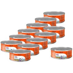 Влажный корм для кошек DailyCat Casual Line, с уткой 12 шт. х 85 г (мусс)