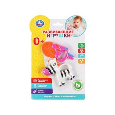 303843 Развивающие игрушки зебра и мороженое на блист Умка в кор.4*36шт
