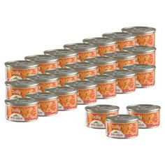 Almo Nature Консервы нежный мусс для кошек "Меню с Лососем" (Daily Menu - mousse with Salmon) 0,085 кг х 24 шт.