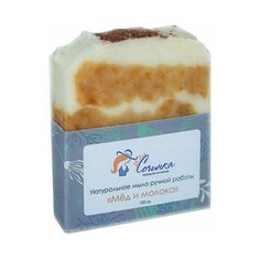 Мыло кусковое Сочинка Мёд и молоко, 100 г
