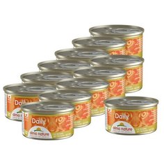 Almo Nature Консервы нежный мусс для кошек "Меню с Индейкой" (Daily Menu - mousse Turkey) 0,085 кг х 12 шт.