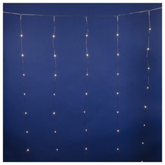 Гирлянда Uniel занавес UL-00007249 (150 х 100 см), 150 х 100 см, 100 ламп, теплый белый/прозрачный провод