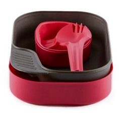 Портативный набор посуды Wildo CAMP-A-BOX® LIGHT GREEN (BIO) Raspberry