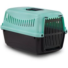 Переноска для животных Lilli Pet Beauty box 39x26x25 см, мятная