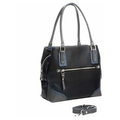 Сумка женская "Alessandro Birutti" 0164, цвет черный