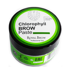Royal Brow Контурная паста-корректор для бровей с хлорофиллом зеленый