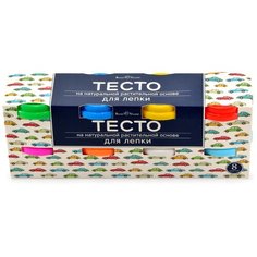 Пластилин Bruno Visconti, тесто для лепки, 8 цветов, 160 г, 2 вида, на натуральной растительной основе , HappyColor, Арт. 34-0029. Цена за 1 набор.