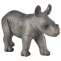 Фигурка Mojo Wildlife Детёныш носорога 387247, 5.5 см