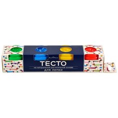 Пластилин Bruno Visconti, тесто для лепки, 4 цвета, 80 г, 2 вида, на натуральной растительной основе , HappyColor, Арт. 34-0028. Цена за 1 набор.