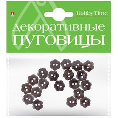 Пуговицы однотонные фигурные 13ММ Набор №1 (6 цветов, микс В коробке) , Арт. 2-565/01 Hobby Time