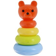 Пирамидка Росигрушка Медвежонок 9636