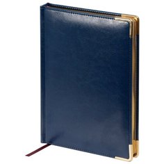 Ежедневник Альт недатированный, А5 (145 х 205 мм), "SIDNEY NEBRASKA" синий 272 стр., Арт. 3-128/14